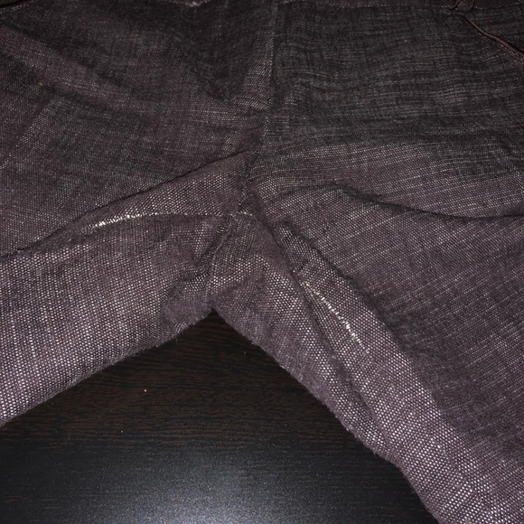 Brown Polyester Business Shorts / Capris, Size 13 - Picture 3 of 8